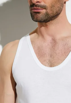 Zimmerli Tank Tops>Businessclass White