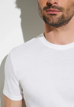 Zimmerli T-Shirts>Businessclass Shirtkurzarm-White