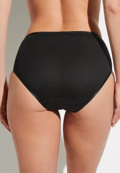 Zimmerli Slips>Cottondeluxe Black