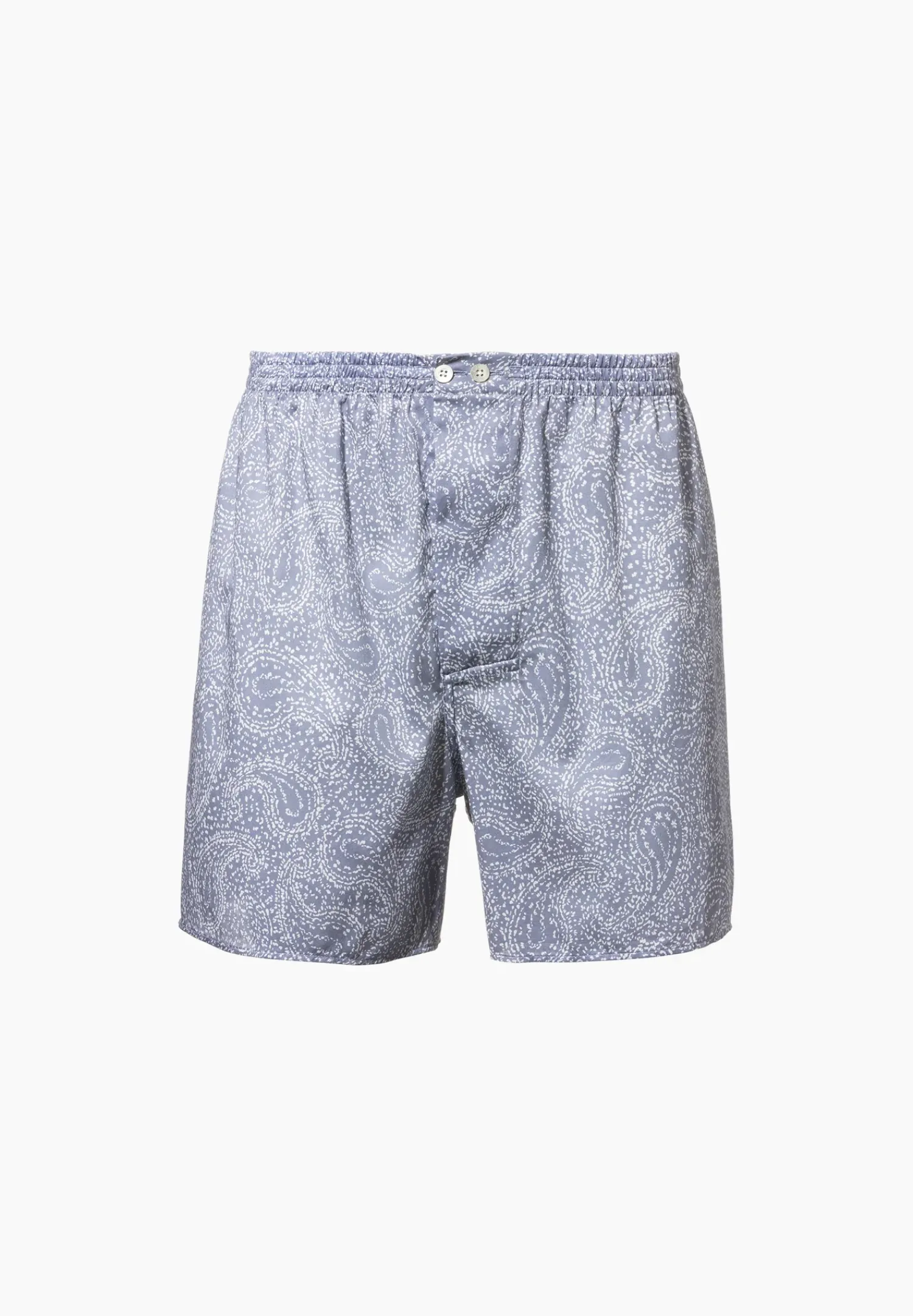 Zimmerli Boxershorts>Cottonsateenprint Paisleyblue