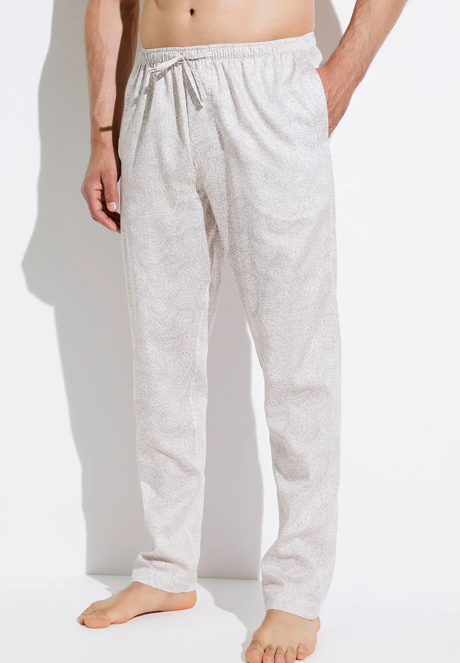 Zimmerli Hosen>Cottonsateenprint Paisleysand