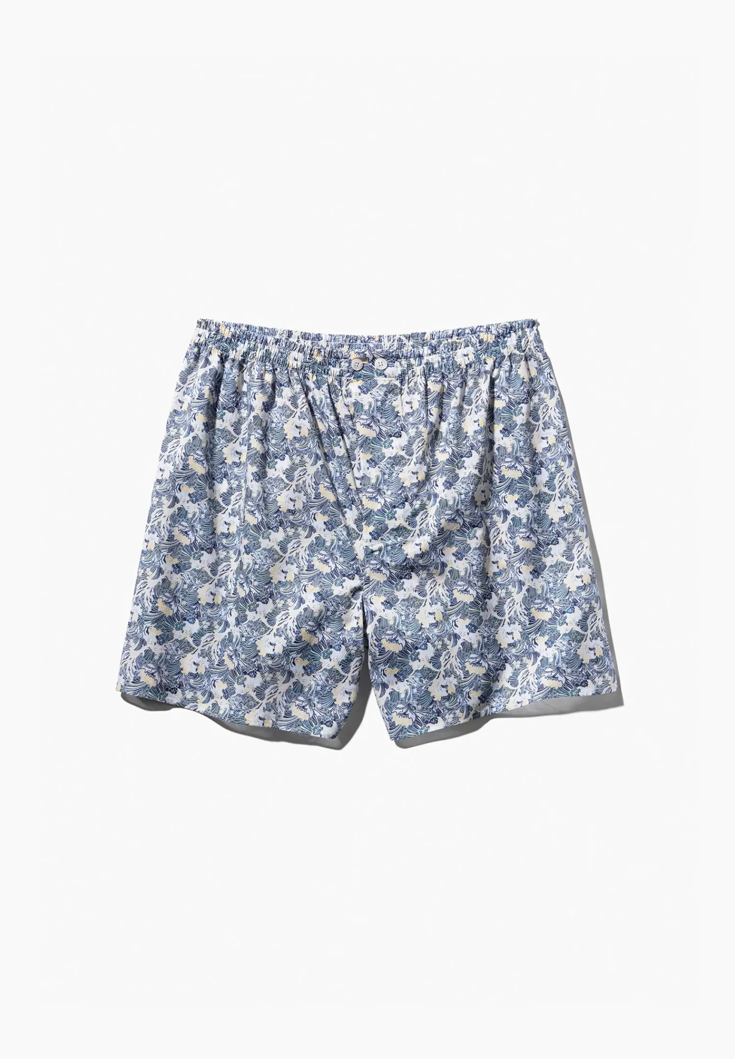 Zimmerli Hosen>Cottonvoileprint Yellow-Blue