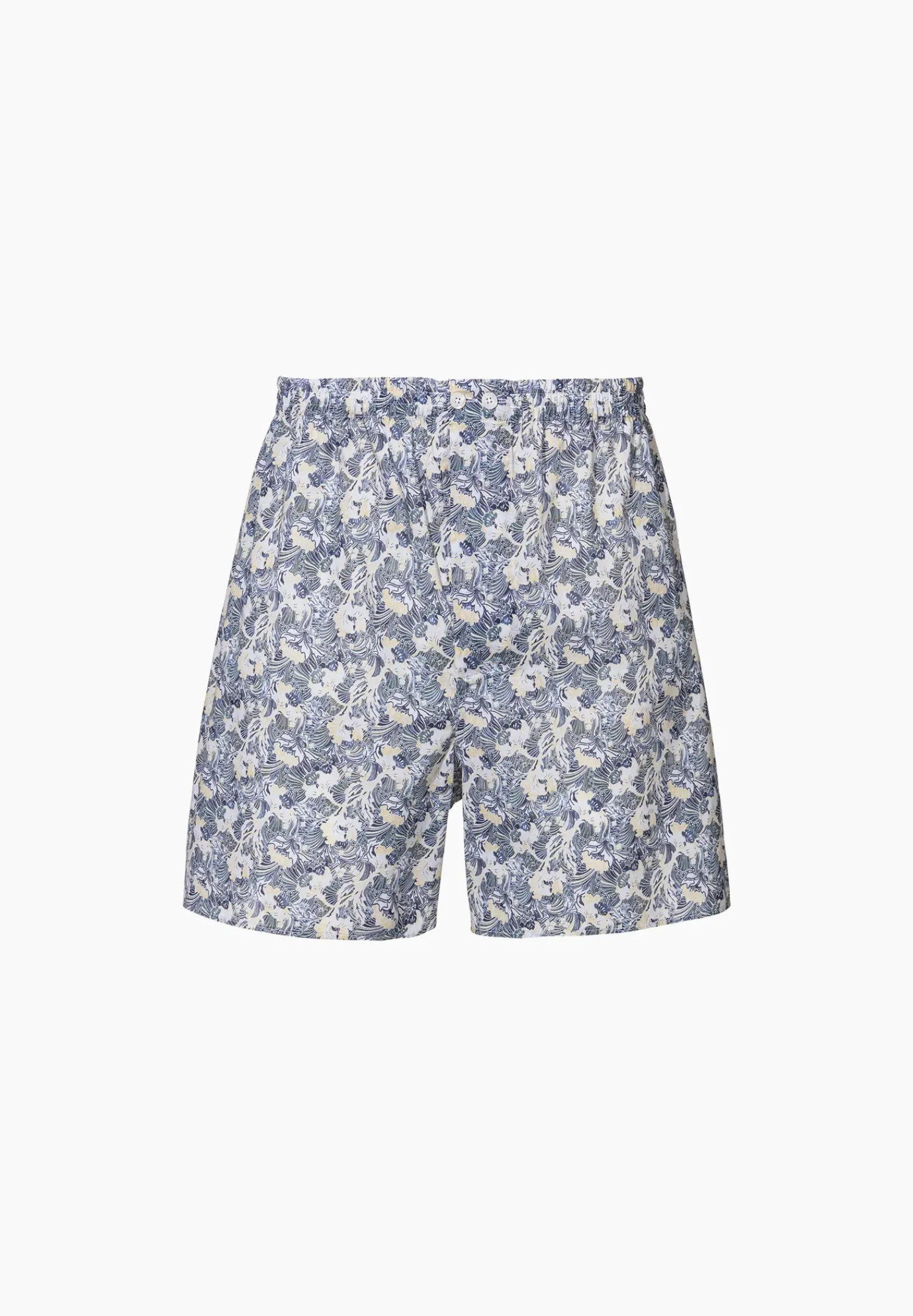 Zimmerli Hosen>Cottonvoileprint Yellow-Blue