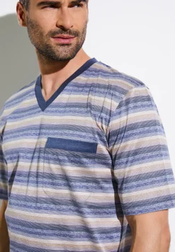 Zimmerli Pyjamas>Filodiscozia Sandstripes