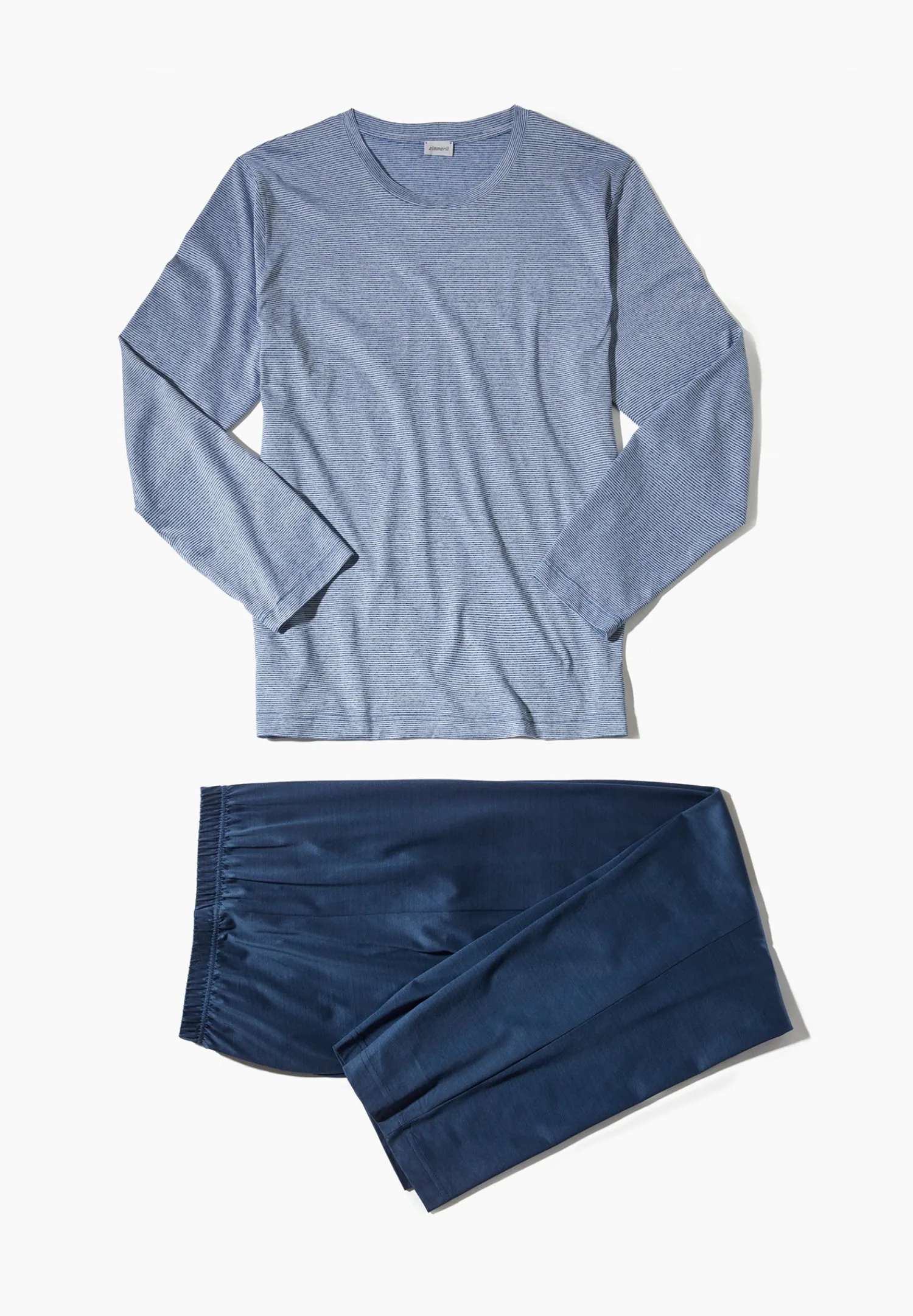 Zimmerli Pyjamas>Filodiscoziastripes Lightbluestripes