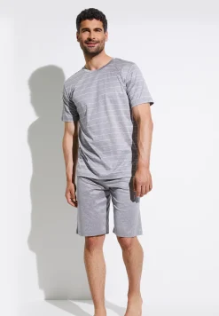 Zimmerli Pyjamas>Filodiscoziastripes Lightgrey
