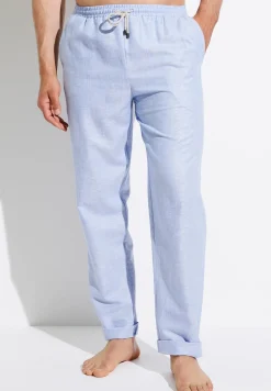 Zimmerli Hosen>Linenblend Lightblue