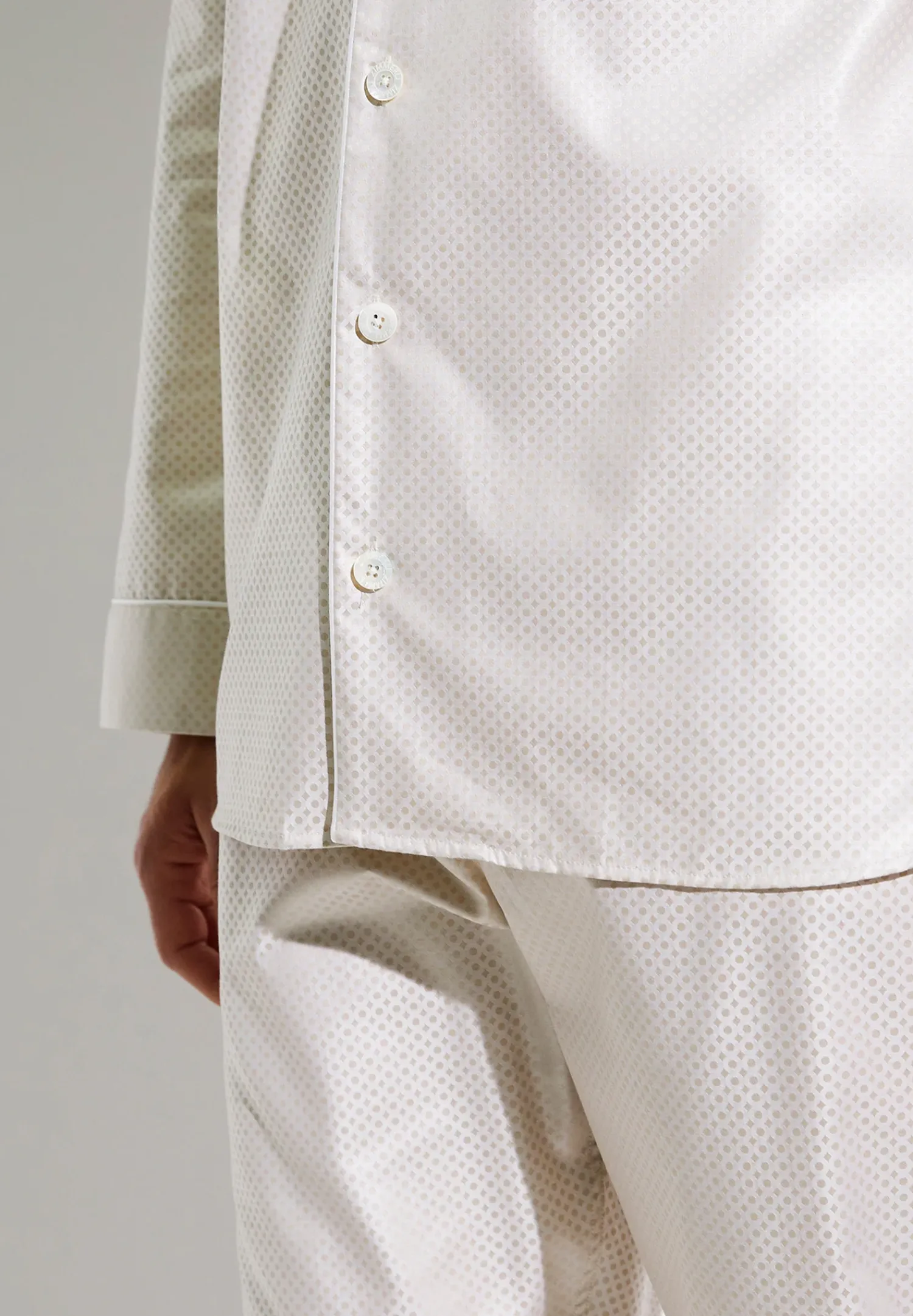 Zimmerli Pyjamas>Luxuryjaquards Cream