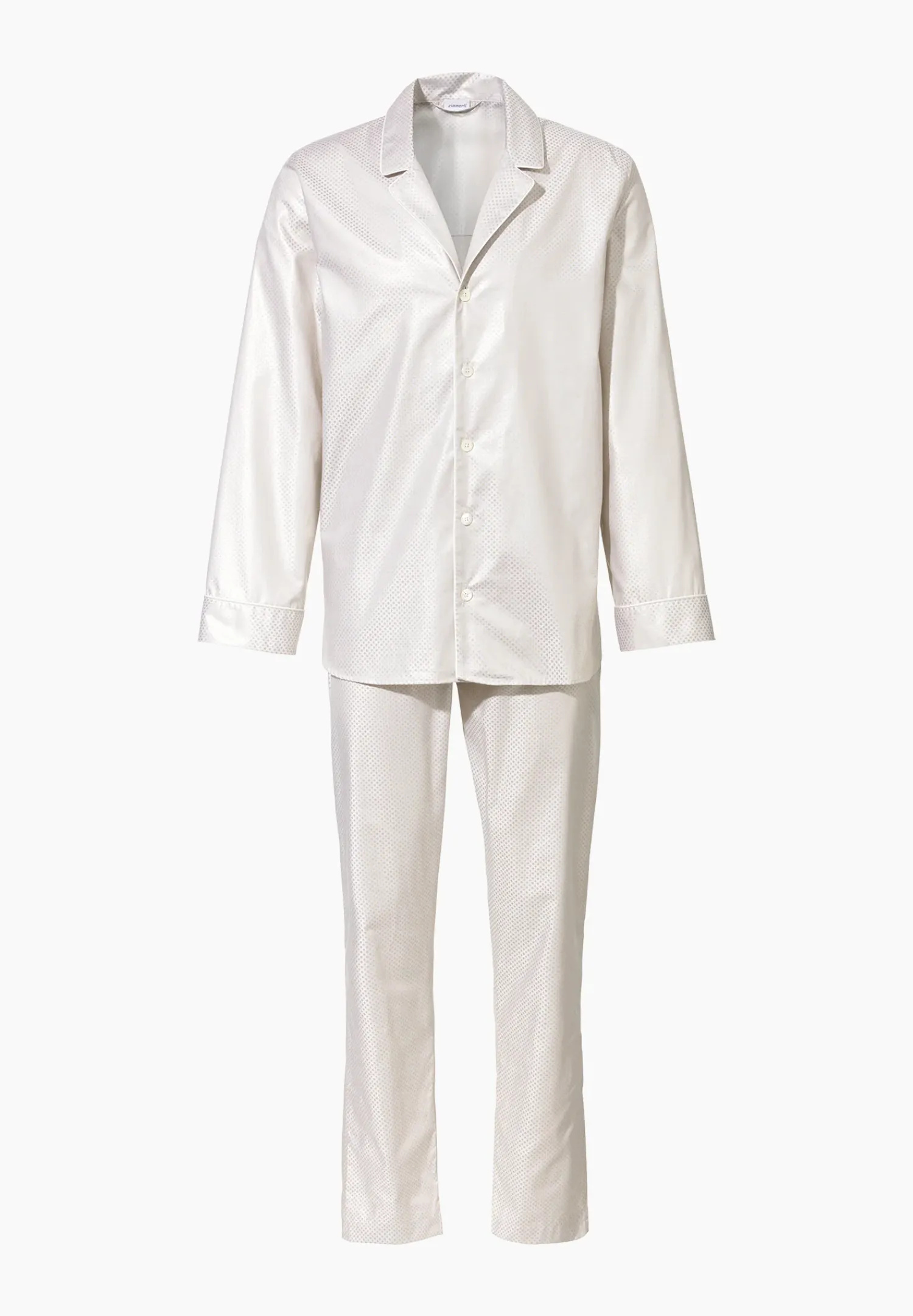 Zimmerli Pyjamas>Luxuryjaquards Cream
