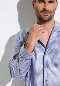 Zimmerli Pyjamas>Luxuryjaquards Blue