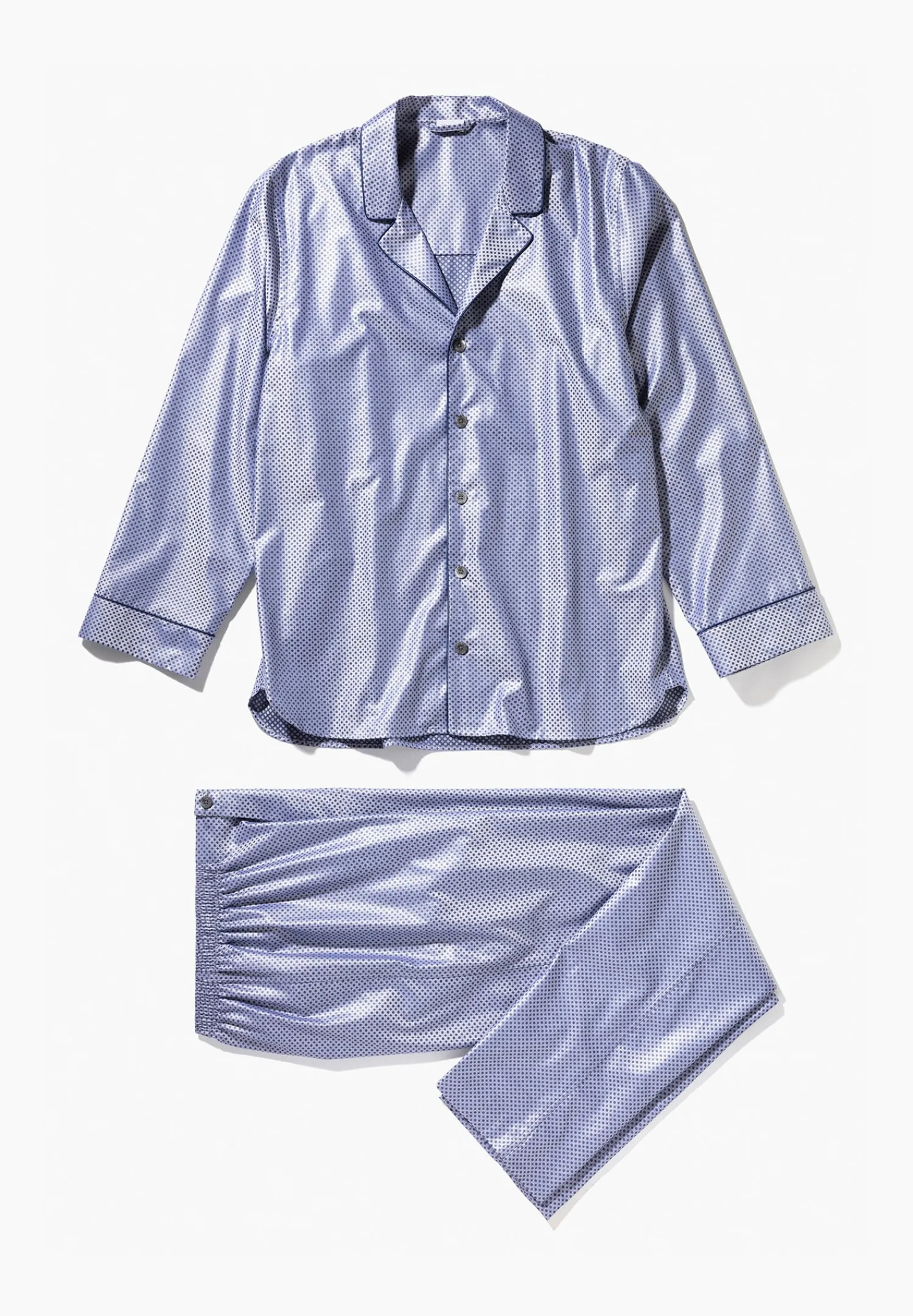 Zimmerli Pyjamas>Luxuryjaquards Blue