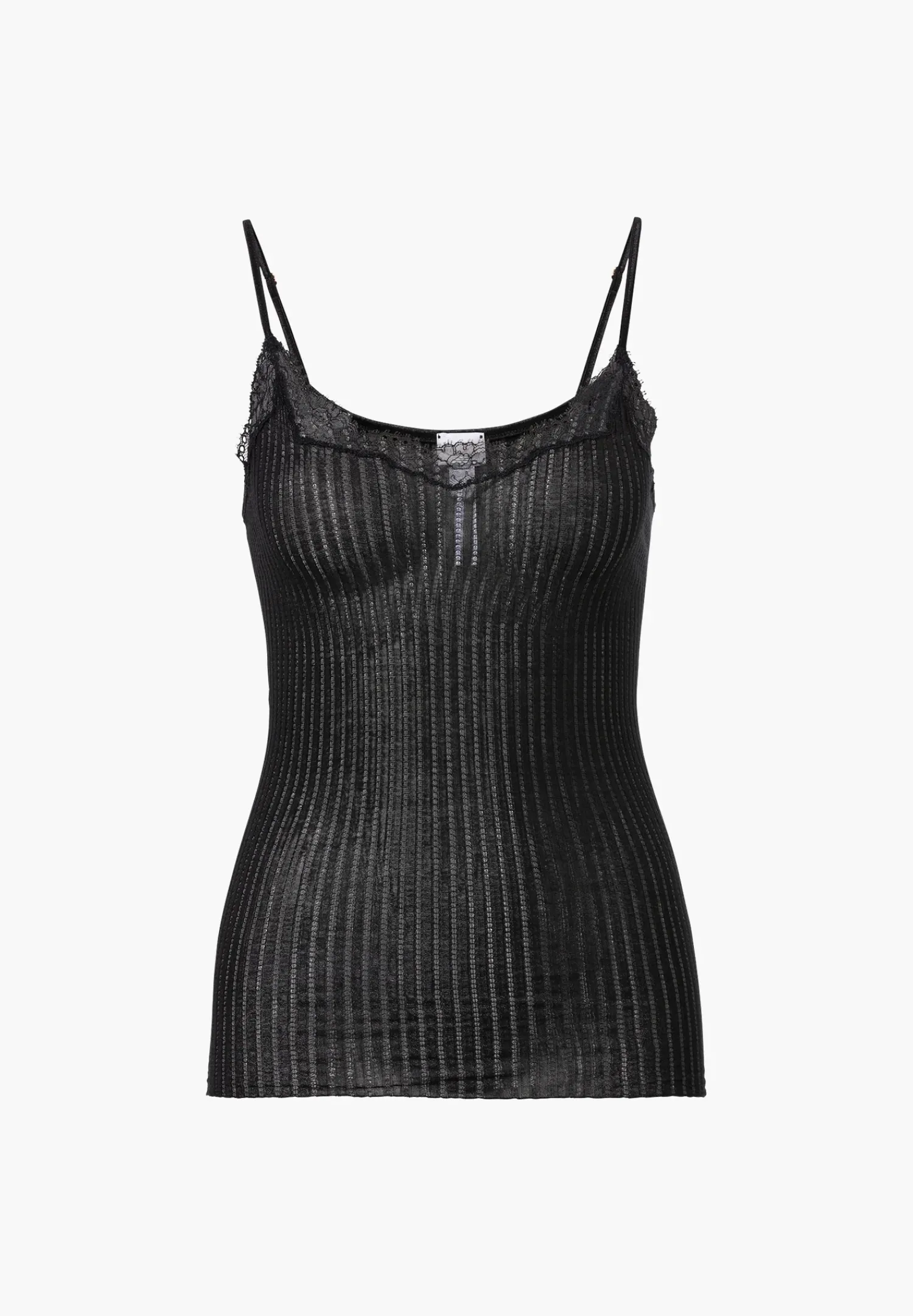 Zimmerli Spaghetti Tops>Maudeprive Black