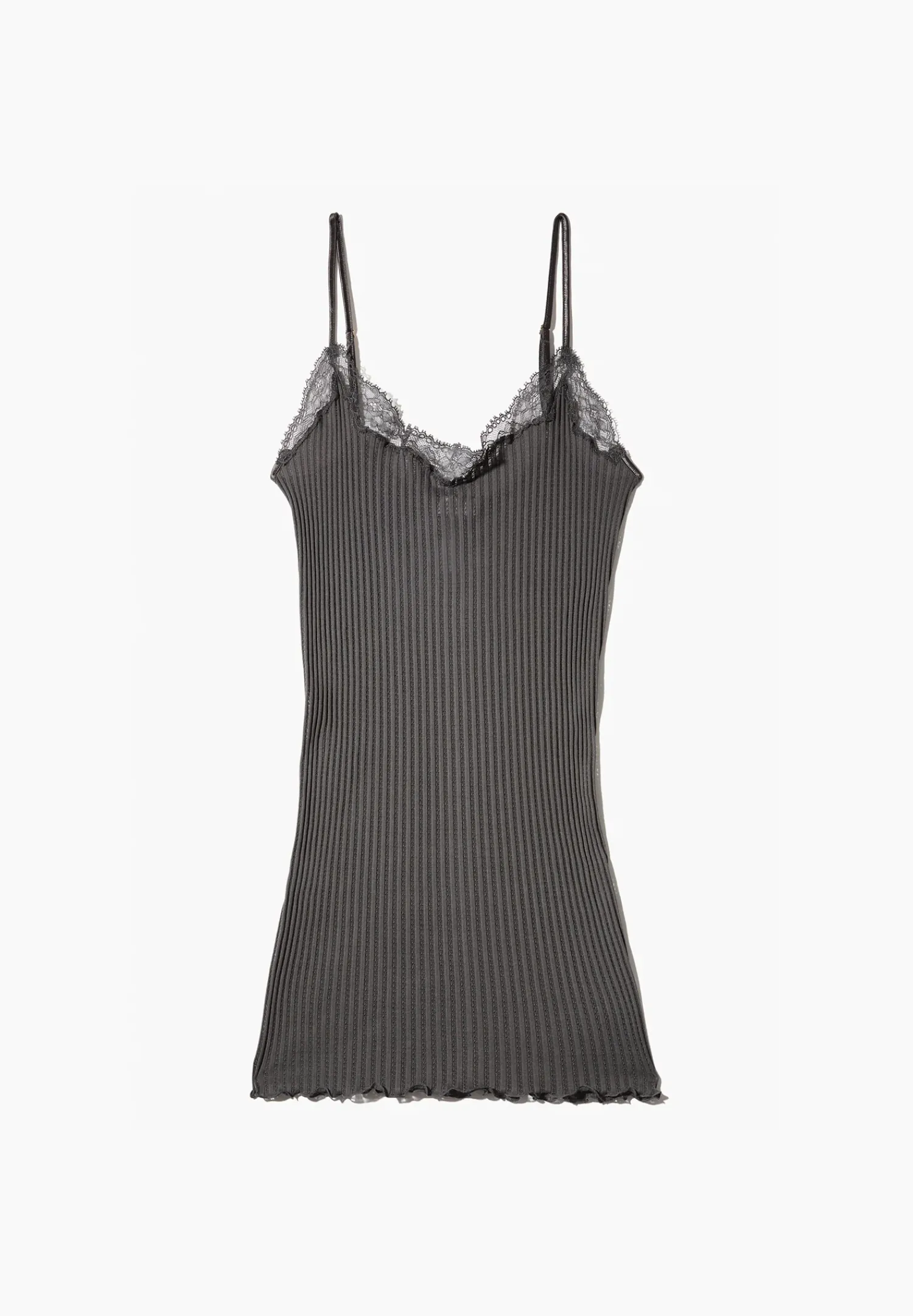 Zimmerli Spaghetti Tops>Maudeprive Graphitegrey