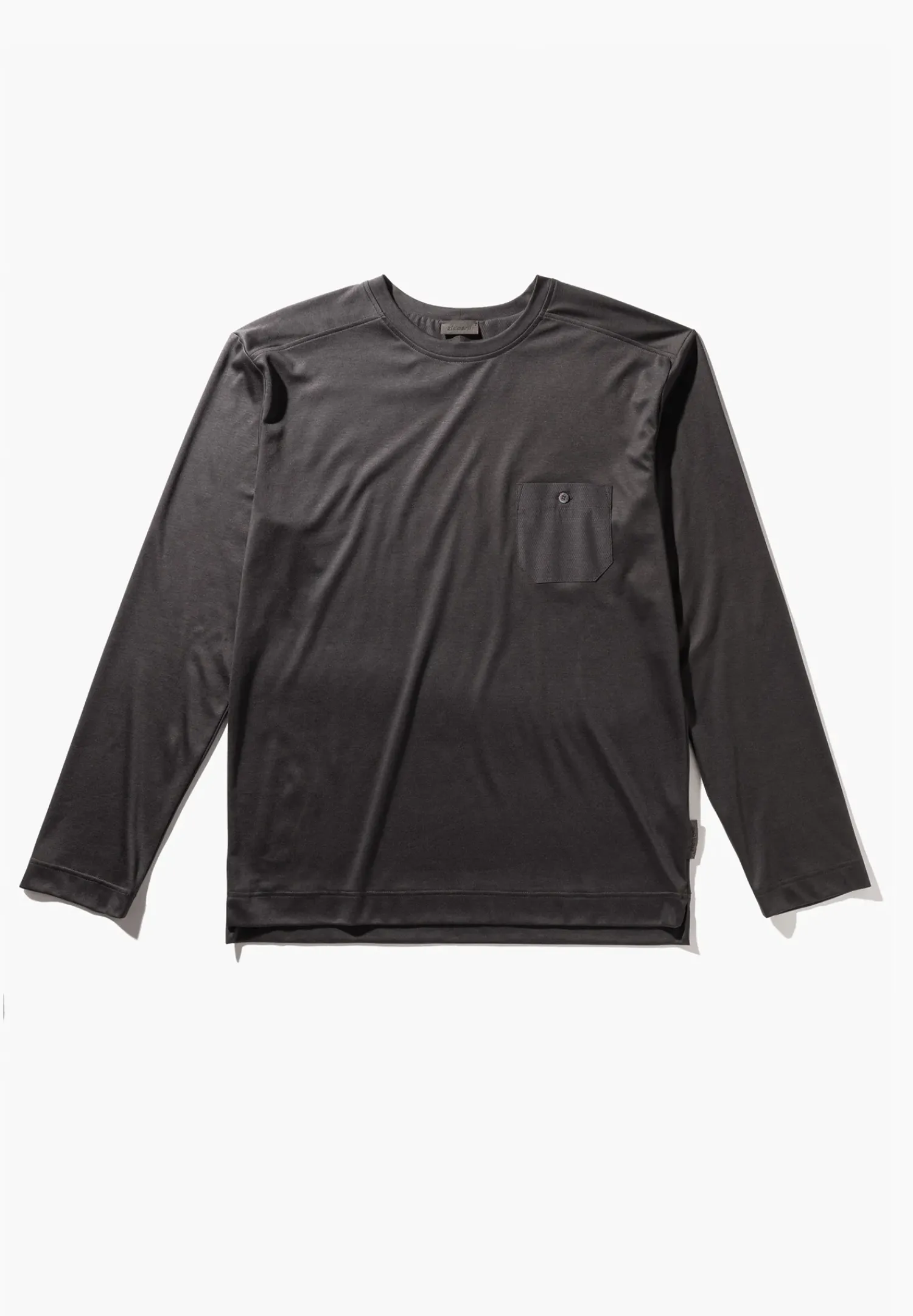 Zimmerli Langarm Shirts>Modernlounge Shirtlangarm-Phantom