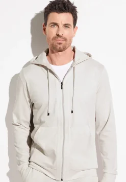 Zimmerli Jacken>Piquelounge Chalkwhite