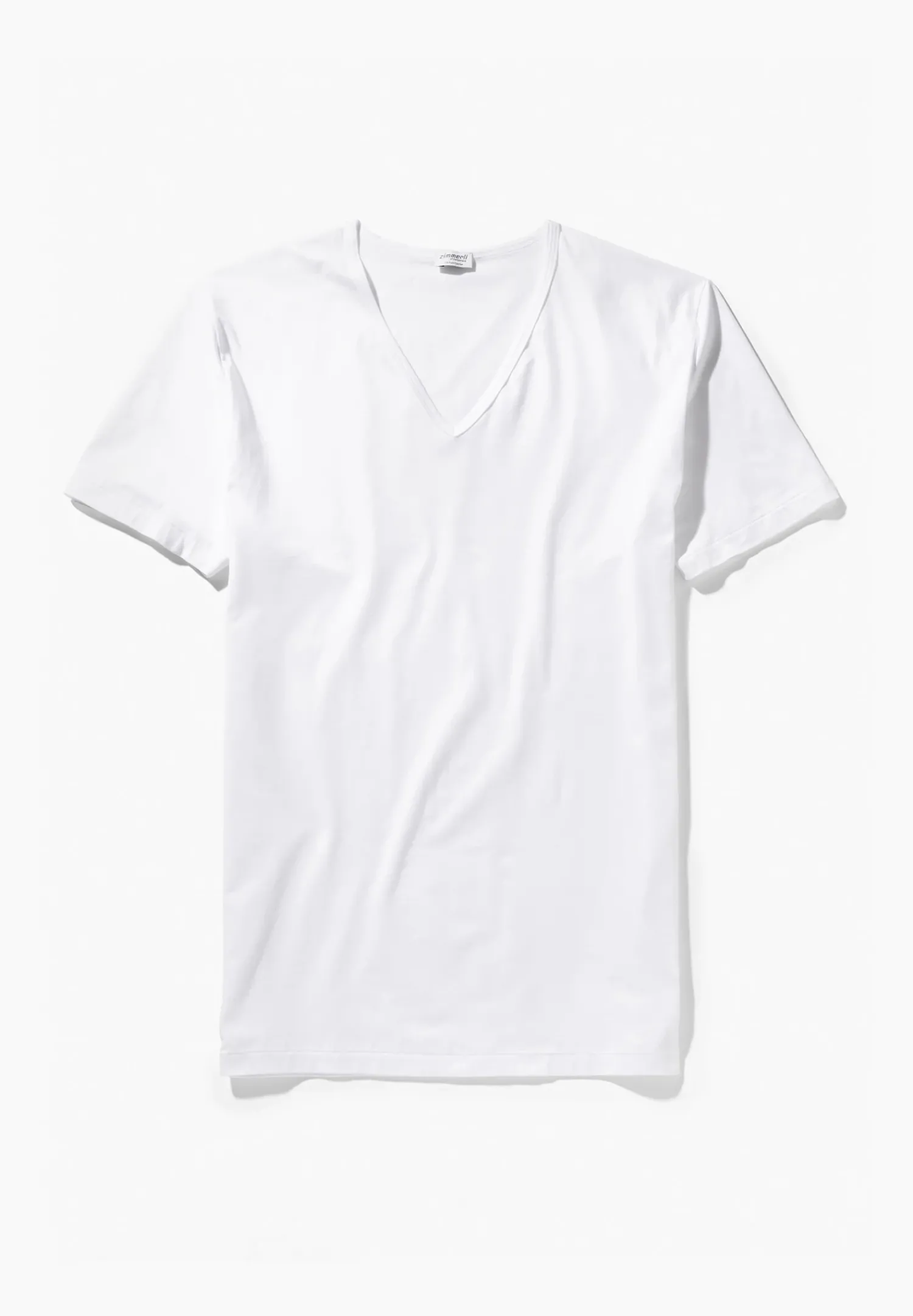 Zimmerli T-Shirts>Purecomfort Shirtkurzarmv-Ausschnitt-White