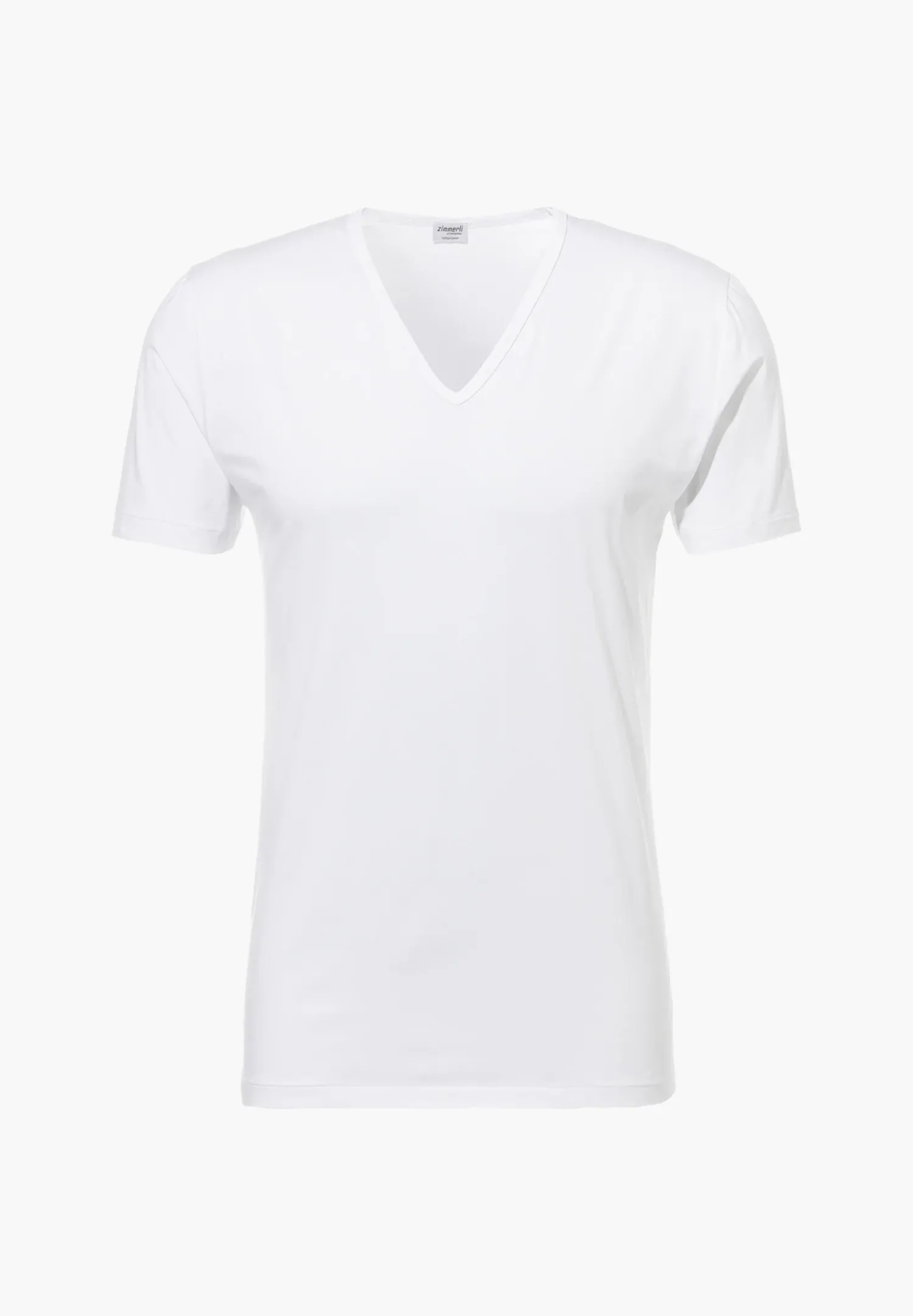 Zimmerli T-Shirts>Purecomfort Shirtkurzarmv-Ausschnitt-White