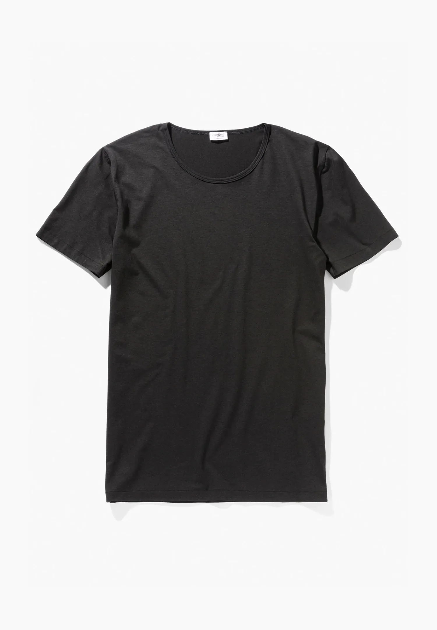 Zimmerli T-Shirts>Purecomfort Shirtkurzarm-Black