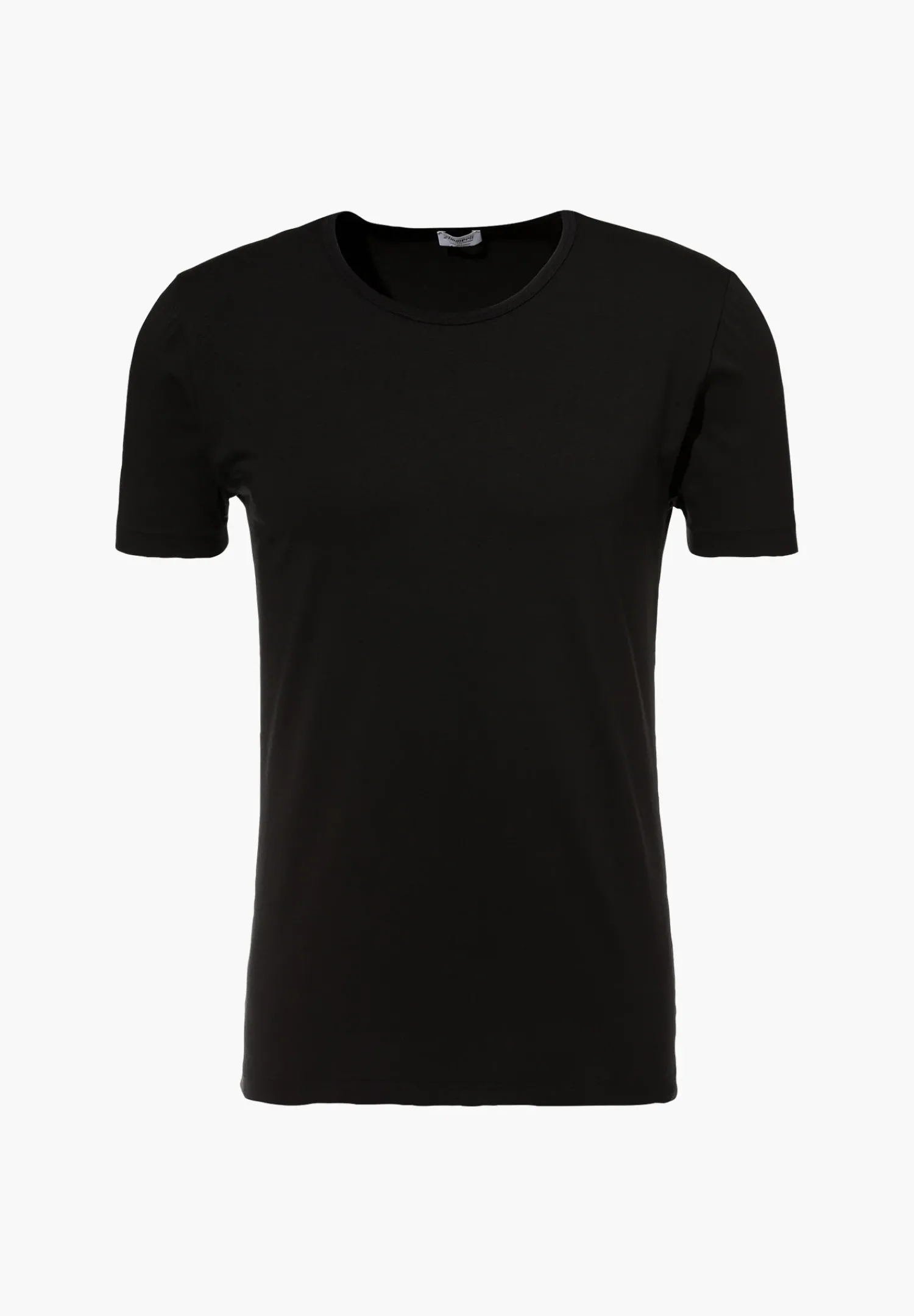 Zimmerli T-Shirts>Purecomfort Shirtkurzarm-Black