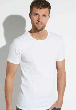 Zimmerli T-Shirts>Purecomfort Shirtkurzarm-White
