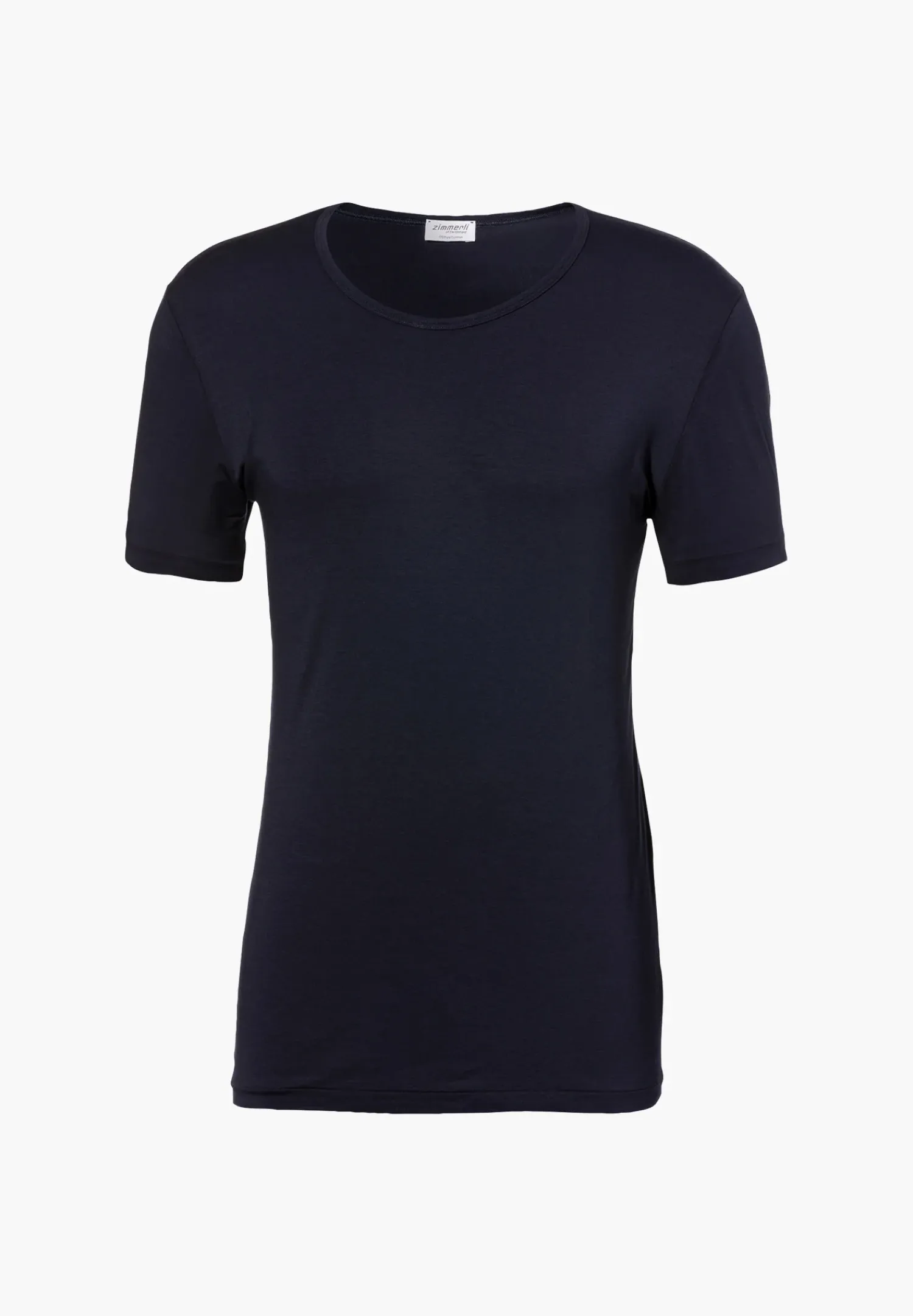 Zimmerli T-Shirts>Purecomfort Shirtkurzarm-Navy