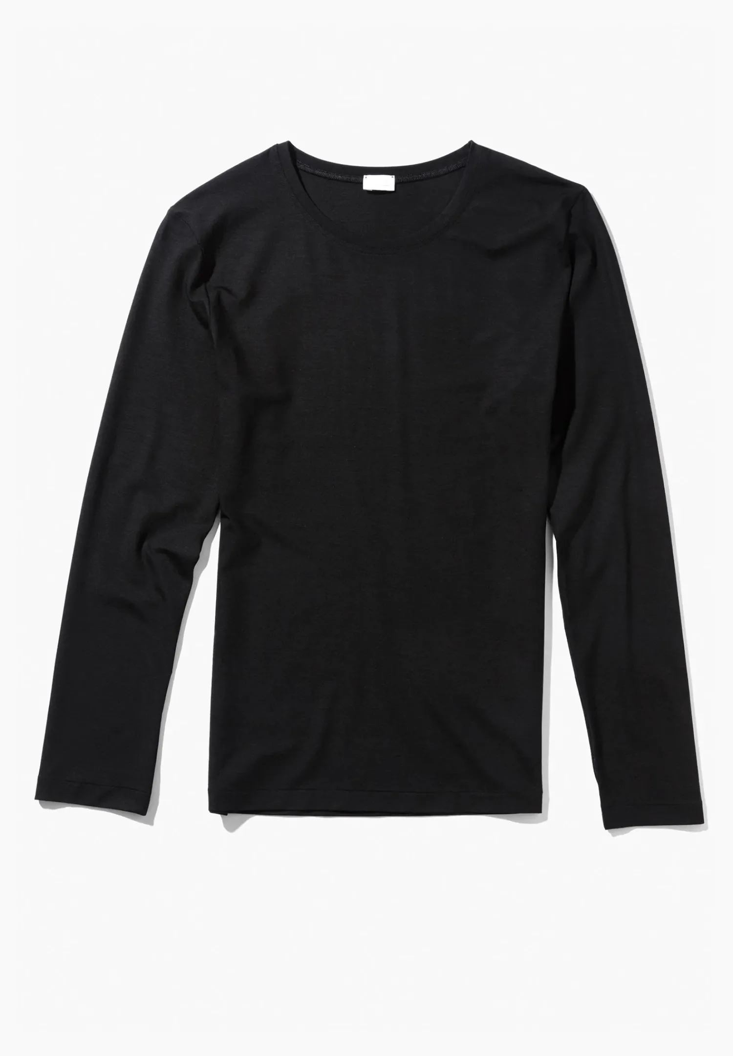 Zimmerli T-Shirts>Pureness Shirtlangarm-Black