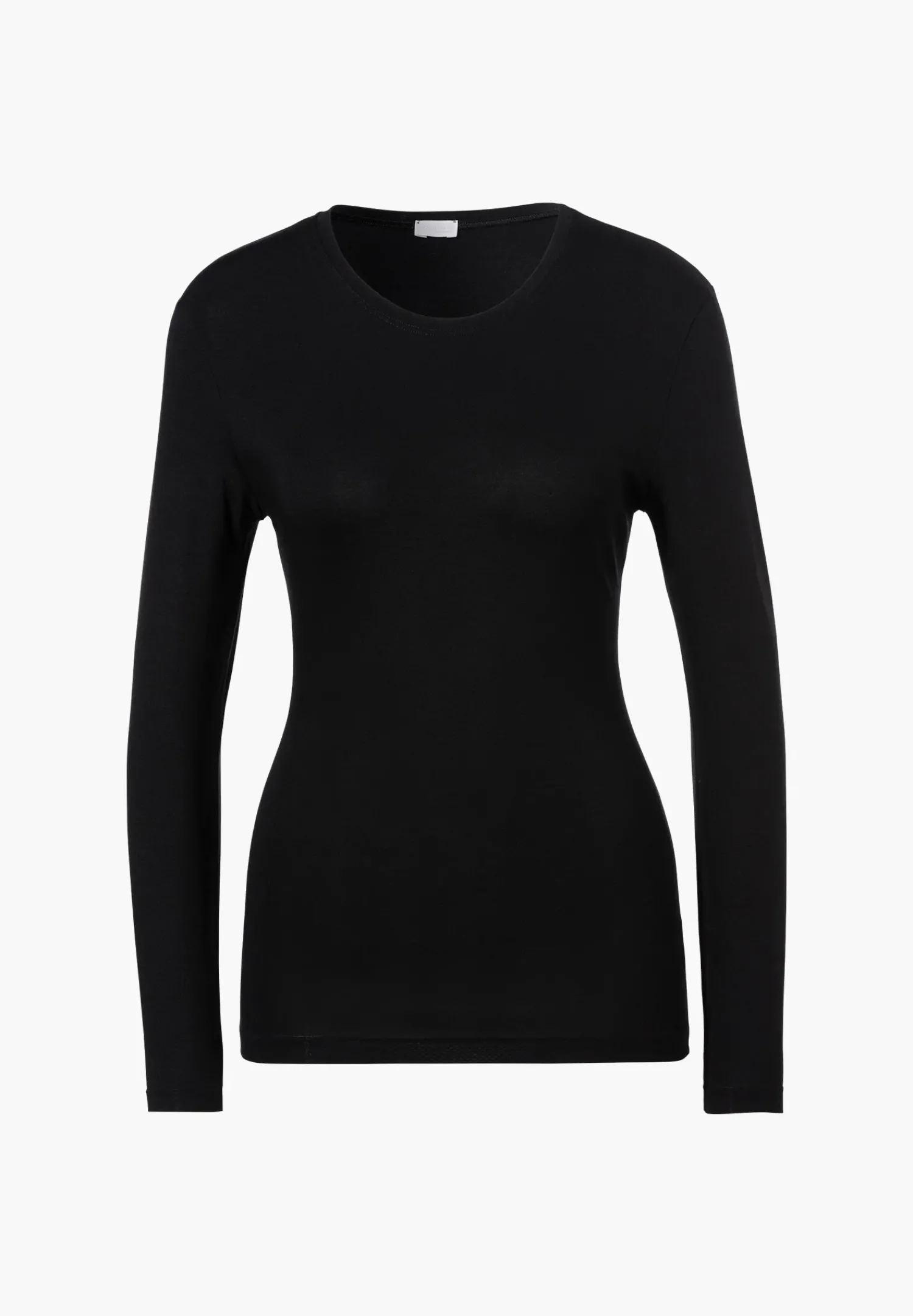 Zimmerli T-Shirts>Pureness Shirtlangarm-Black