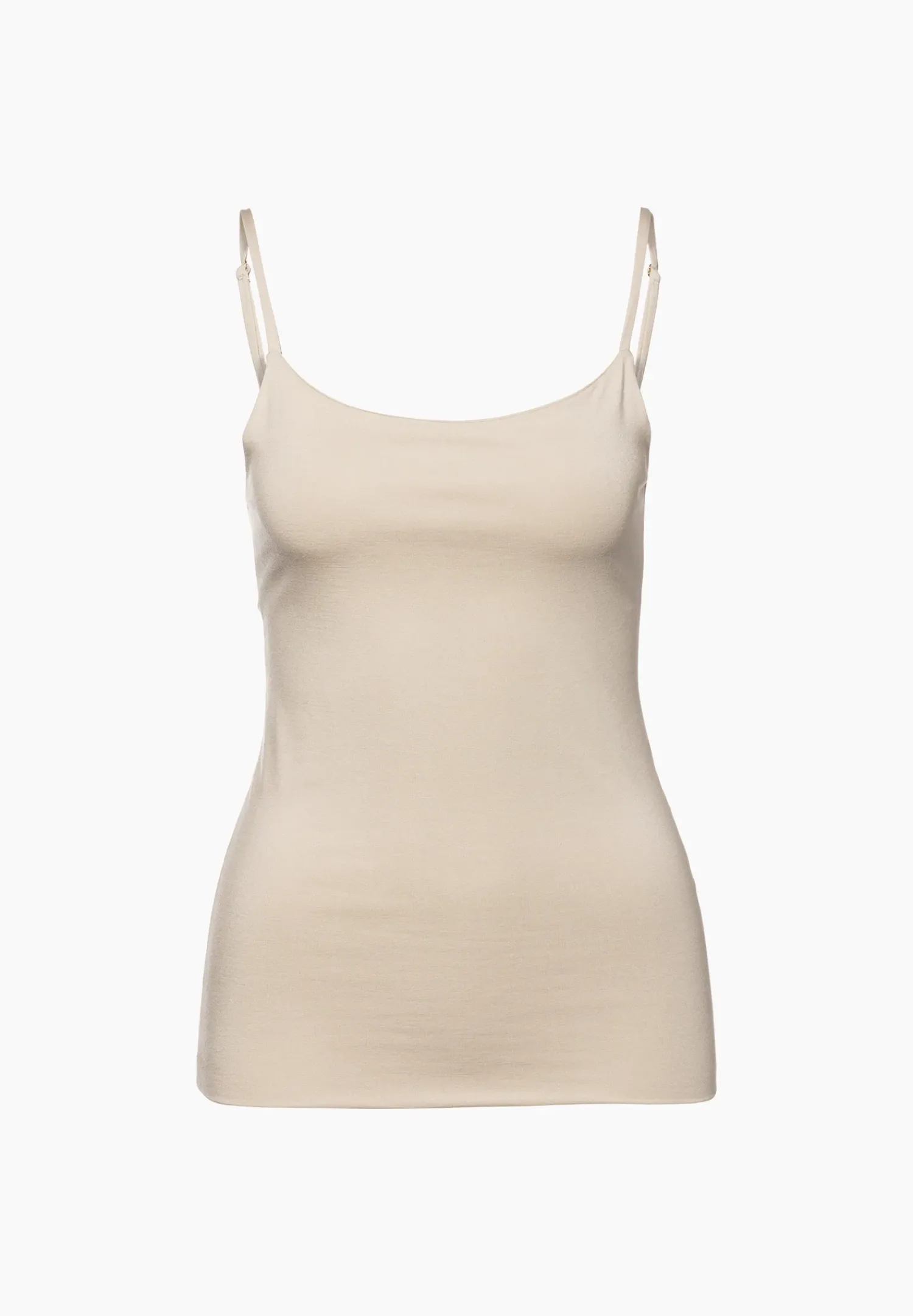 Zimmerli Spaghetti Tops>Pureness Oatmeal