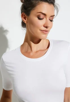 Zimmerli T-Shirts>Pureness Shirtkurzarm-White