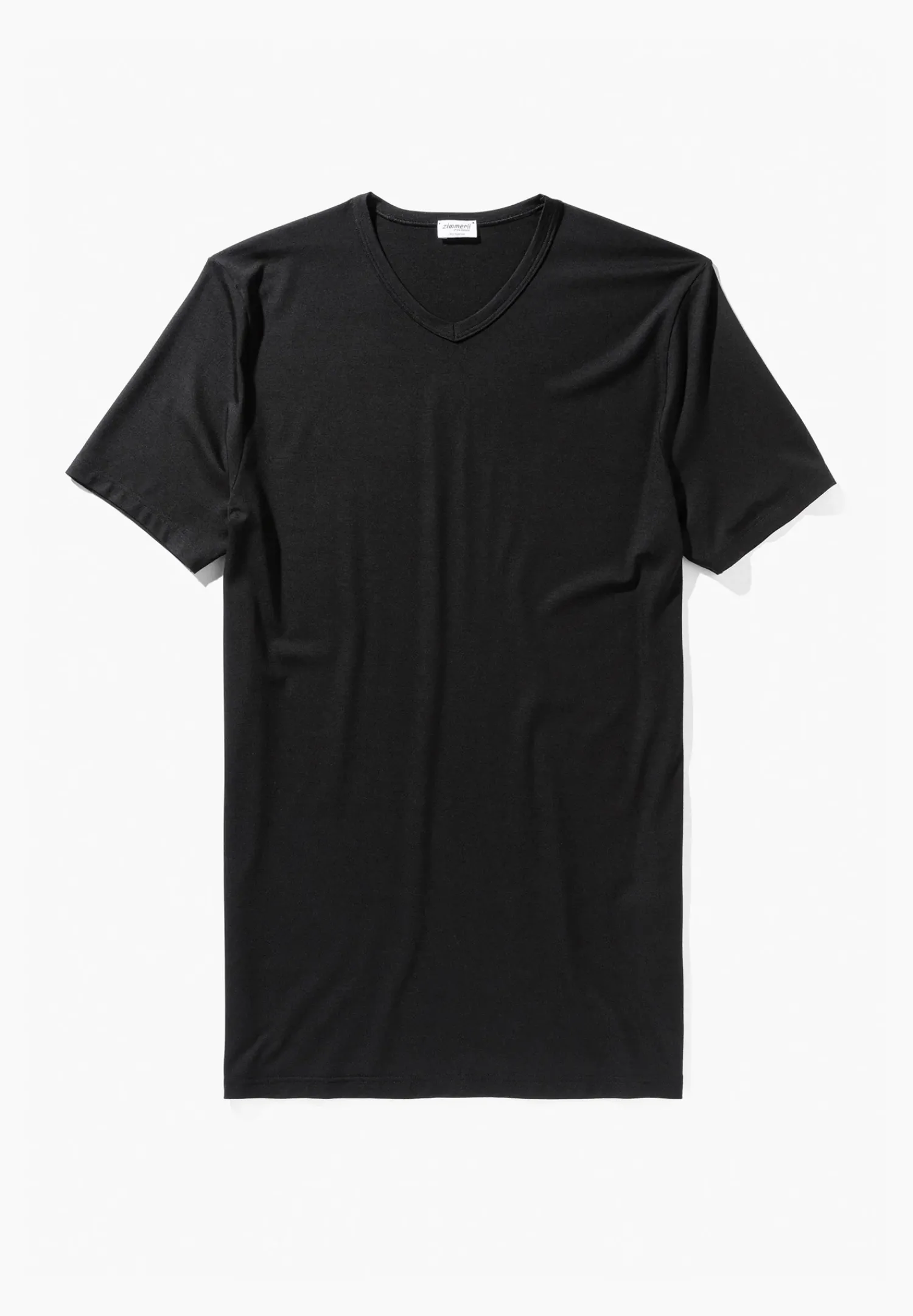 Zimmerli T-Shirts>Pureness Shirtkurzarmv-Ausschnitt-Black