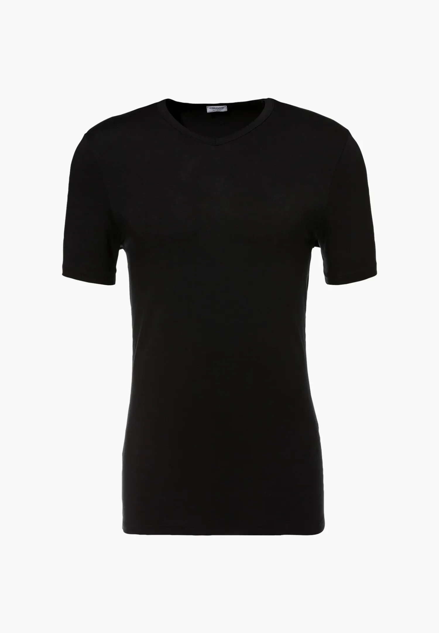 Zimmerli T-Shirts>Pureness Shirtkurzarmv-Ausschnitt-Black