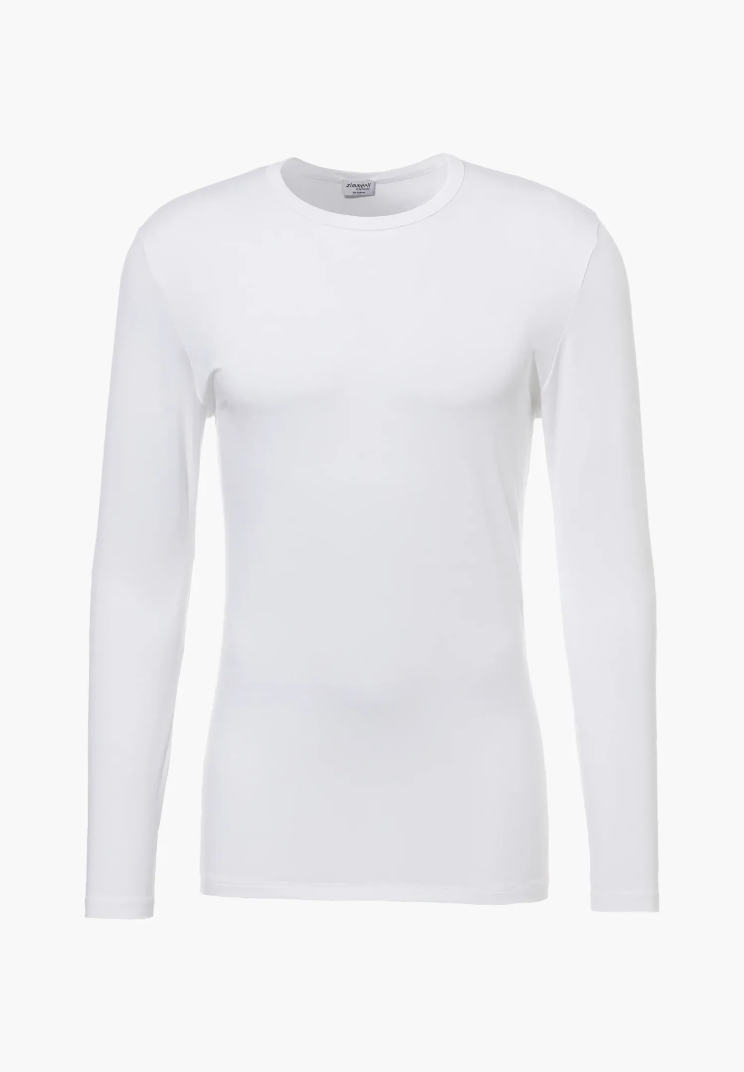 Zimmerli T-Shirts>Pureness Shirtlangarm-White