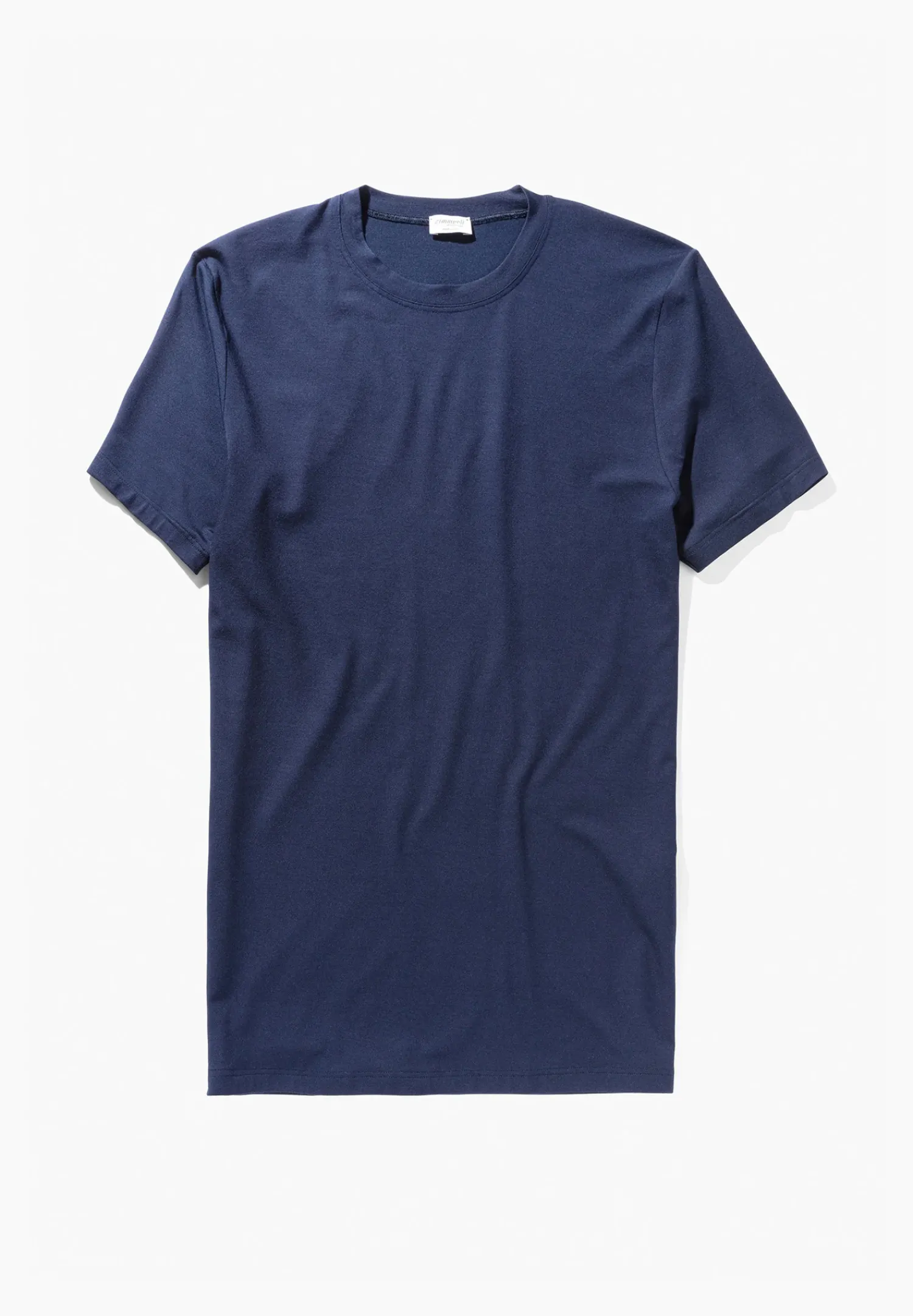 Zimmerli T-Shirts>Pureness Shirtkurzarm-Navy