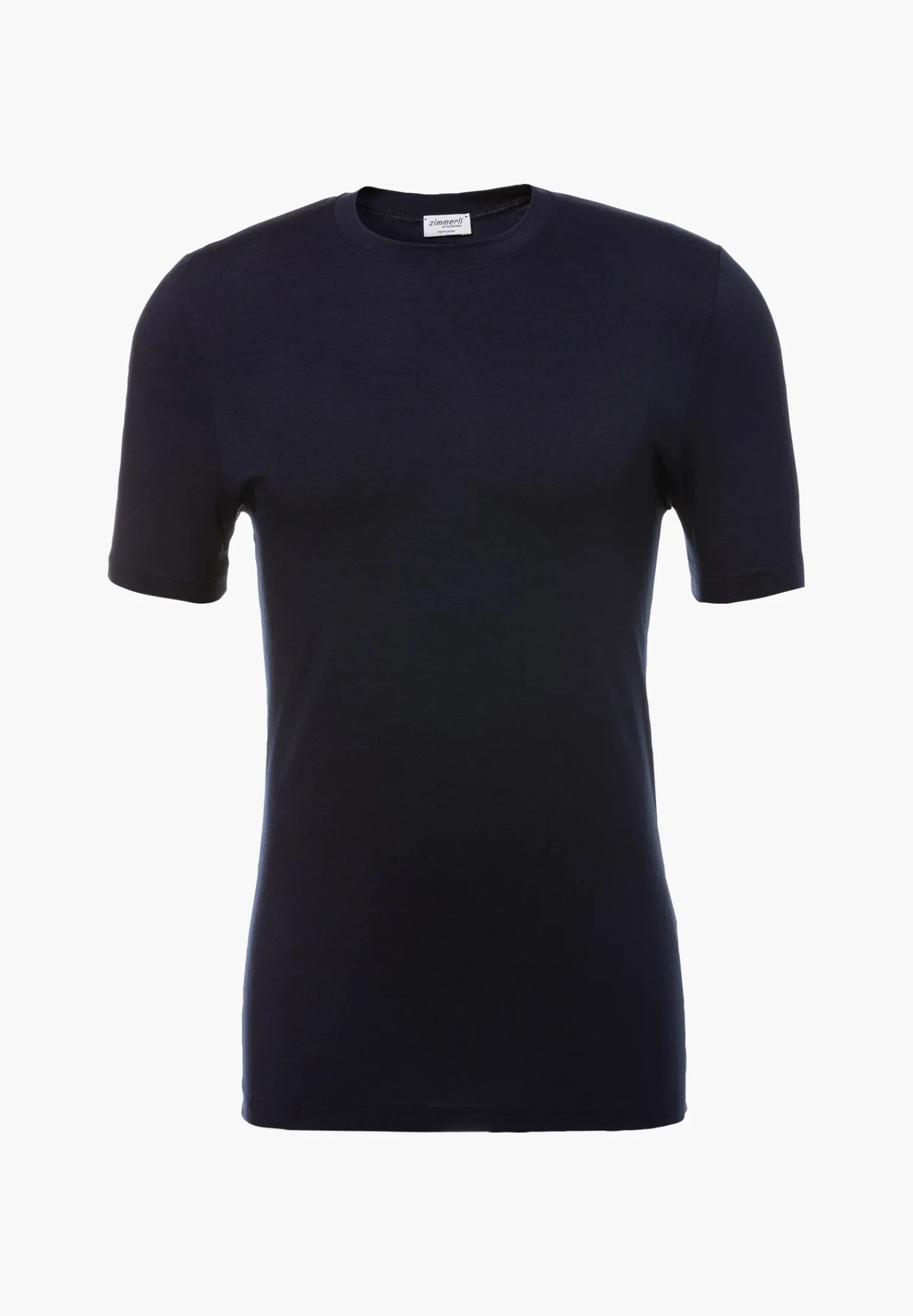 Zimmerli T-Shirts>Pureness Shirtkurzarm-Navy