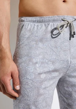 Zimmerli Hosen>Purenessprint Paisleylightblue