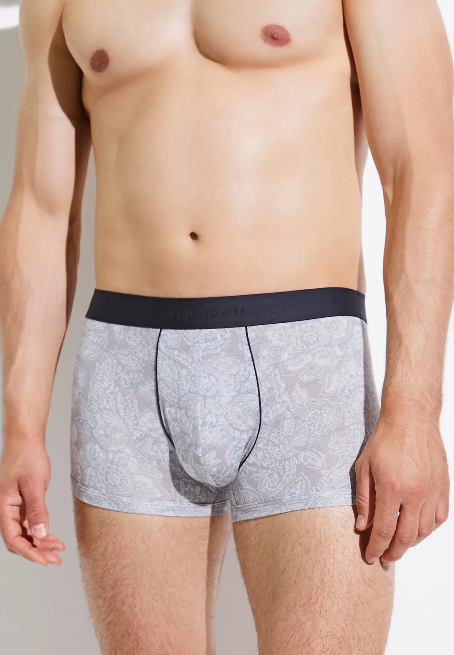 Zimmerli Boxer Briefs>Purenessprint Paisleylightblue