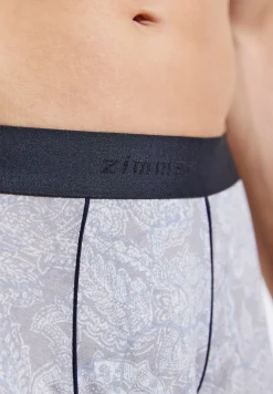 Zimmerli Boxer Briefs>Purenessprint Paisleylightblue