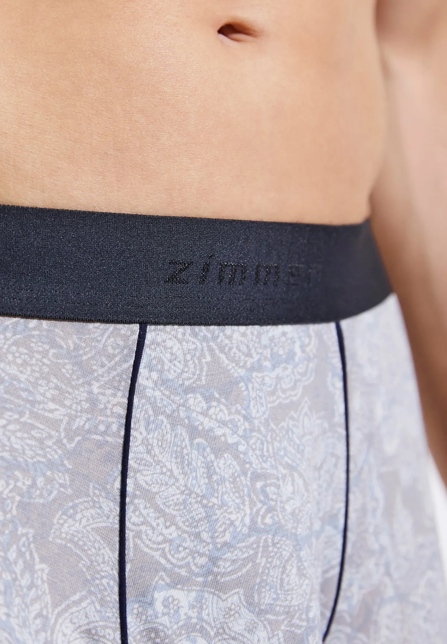 Zimmerli Boxer Briefs>Purenessprint Paisleylightblue