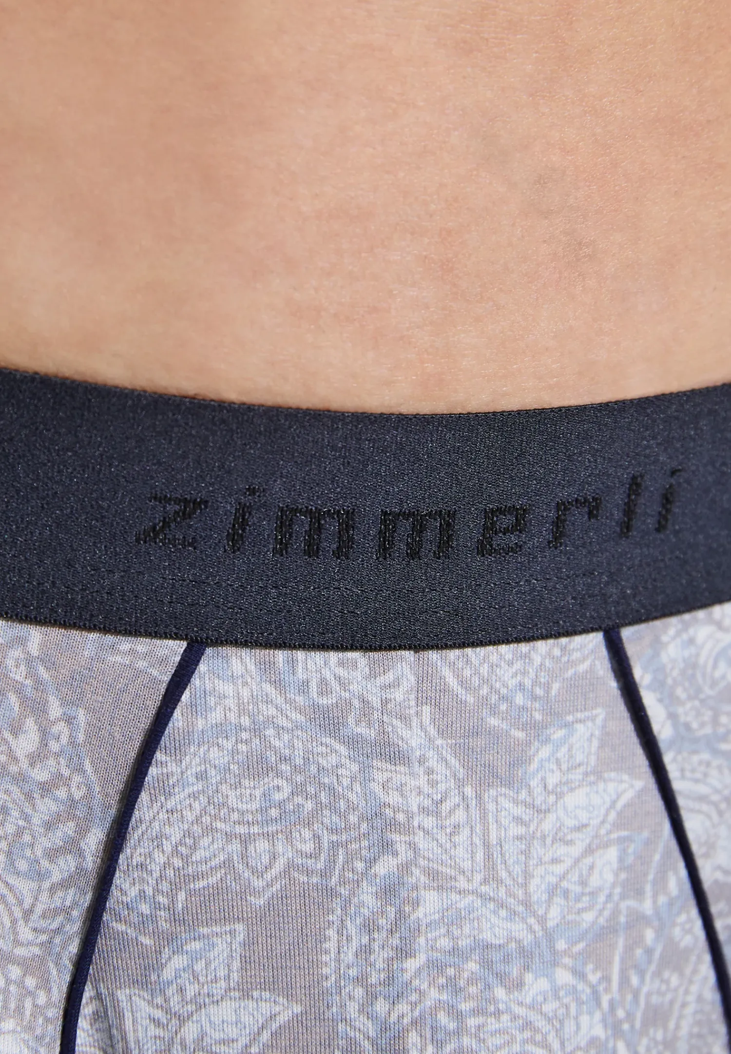 Zimmerli Slips>Purenessprint Paisleylightblue