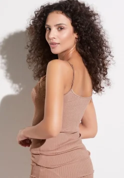 Zimmerli Spaghetti Tops>Richelieu Powderrose