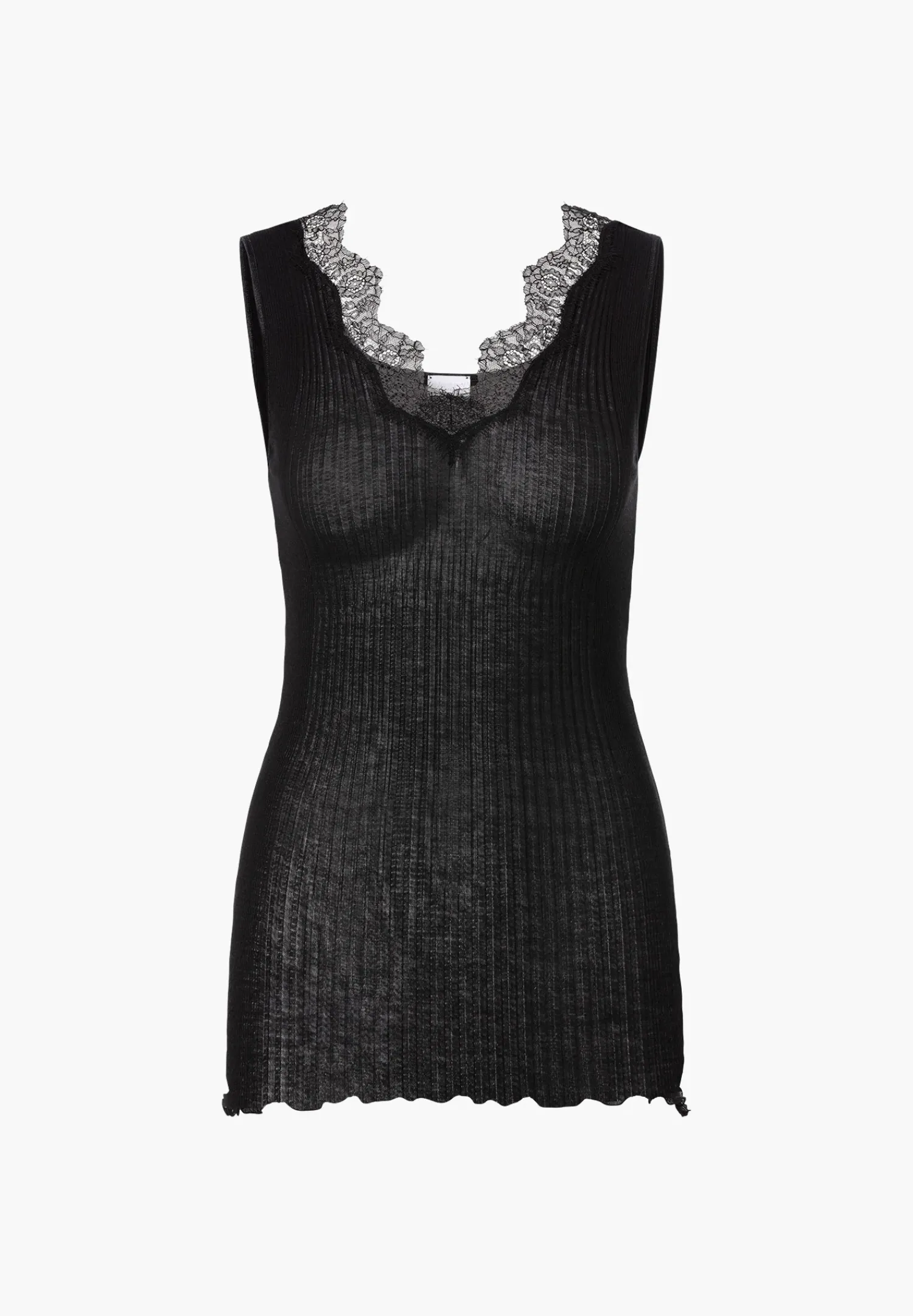 Zimmerli Tops>Richelieu Black