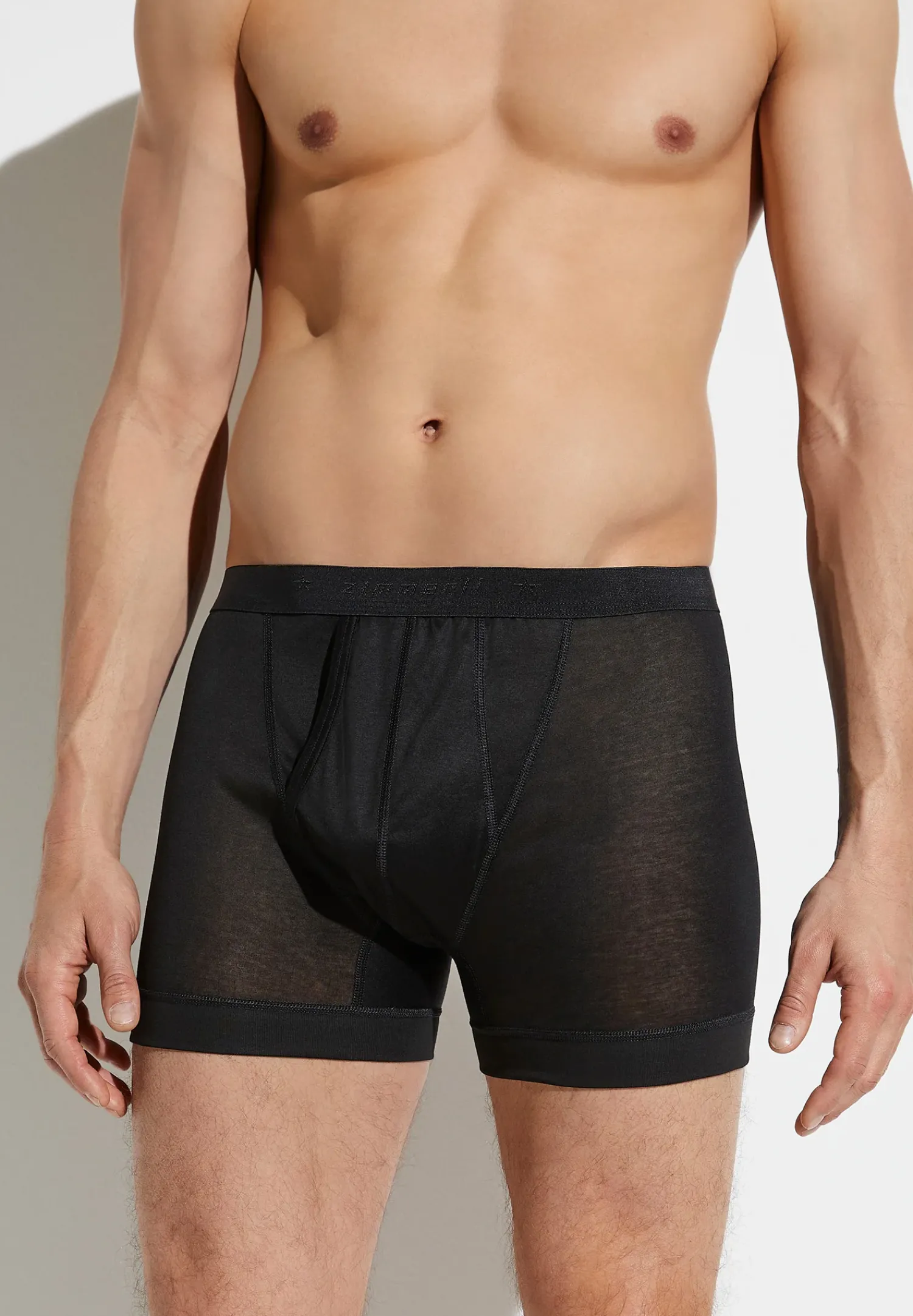 Zimmerli Boxer Briefs>Royalclassic Black