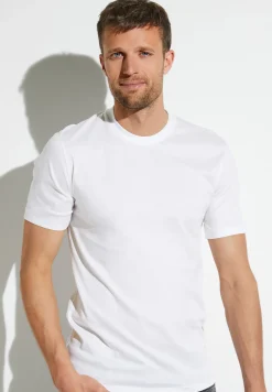 Zimmerli T-Shirts>Seaisland Shirtkurzarm-White