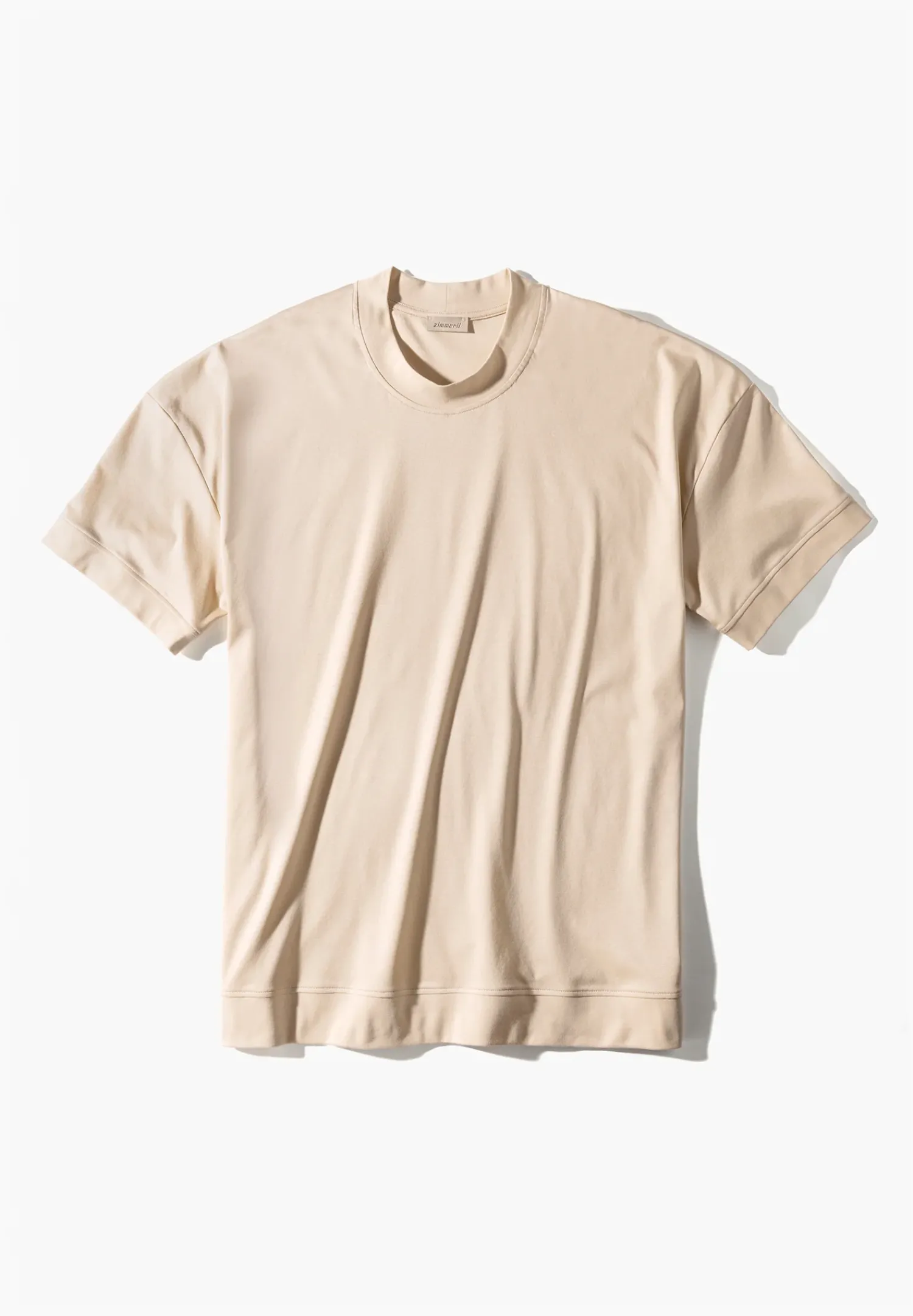 Zimmerli T-Shirts>Seaisland Shirtkurzarm-Oatmeal