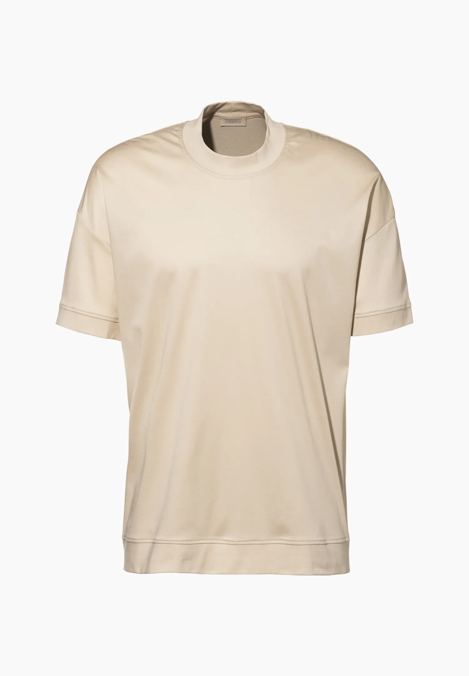Zimmerli T-Shirts>Seaisland Shirtkurzarm-Oatmeal