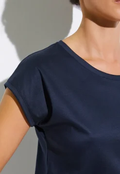 Zimmerli T-Shirts>Seaisland Shirtkurzarm-Twilightblue