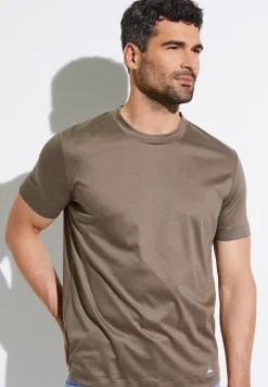 Zimmerli T-Shirts>Seaisland Shirtkurzarm-Moos