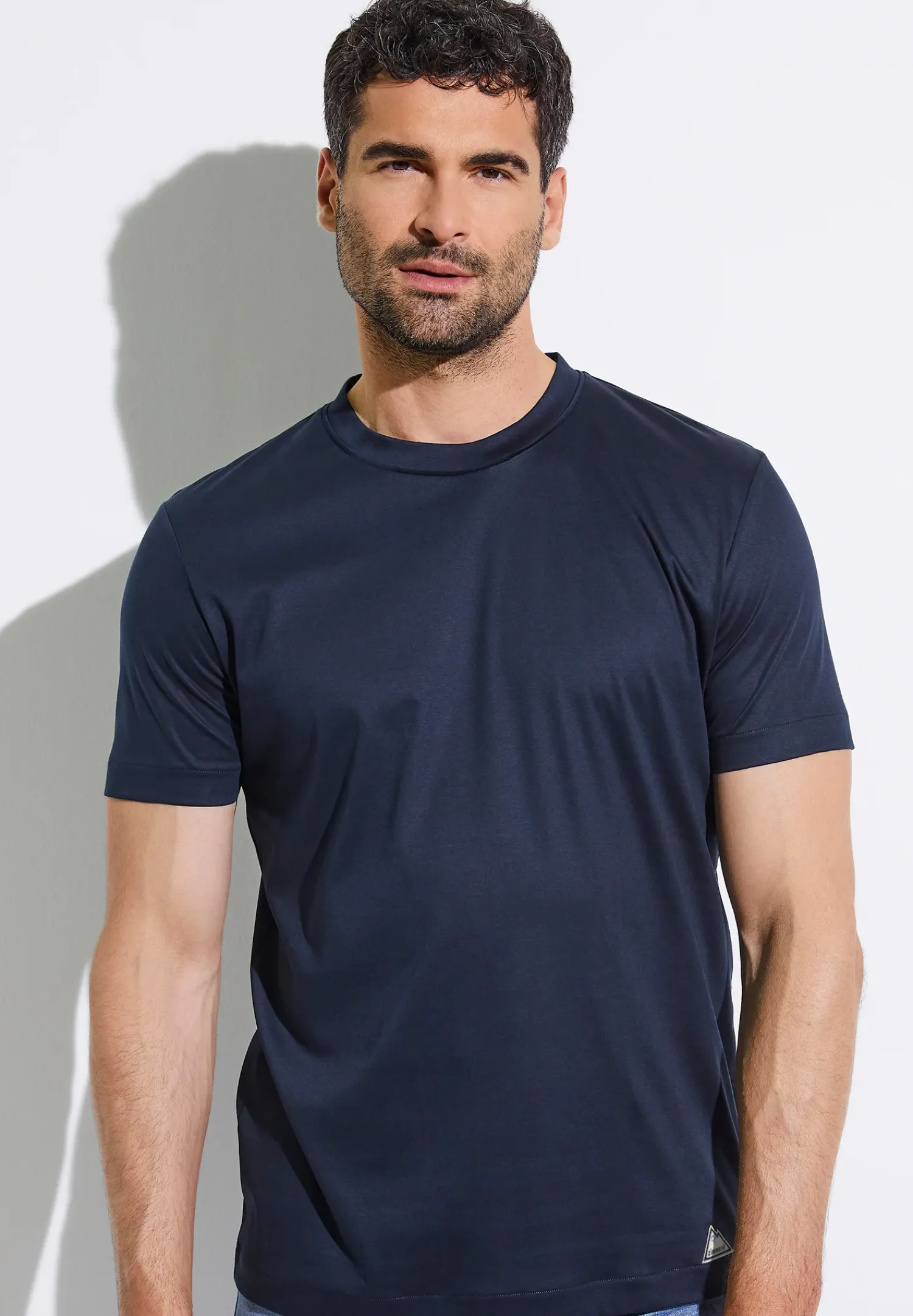 Zimmerli T-Shirts>Seaisland Shirtkurzarm-Twilightblue