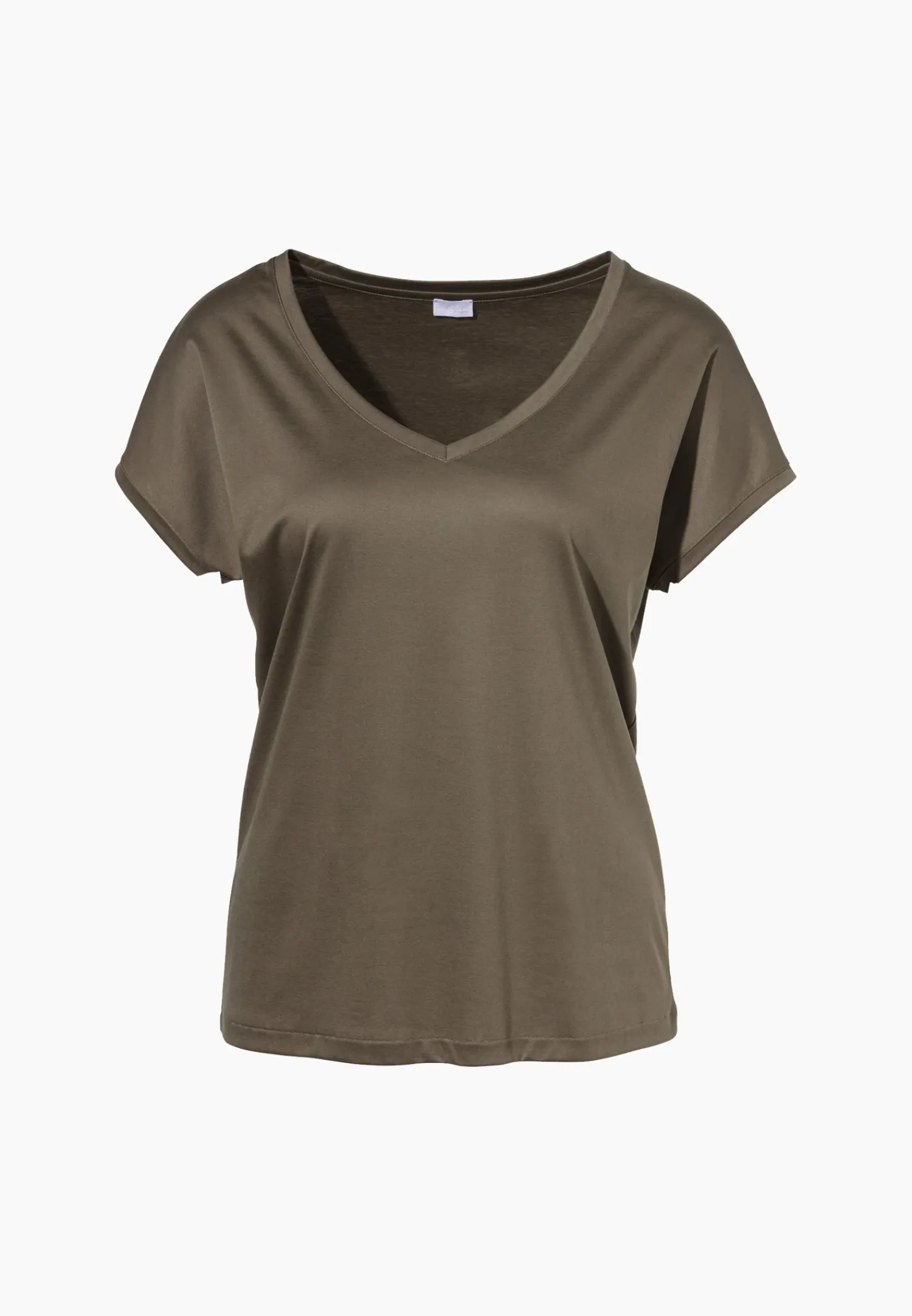 Zimmerli T-Shirts>Seaisland Shirtkurzarmv-Ausschnitt-Moos