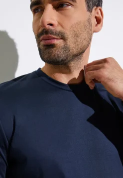 Zimmerli Pyjamas>Seaisland Twilightblue